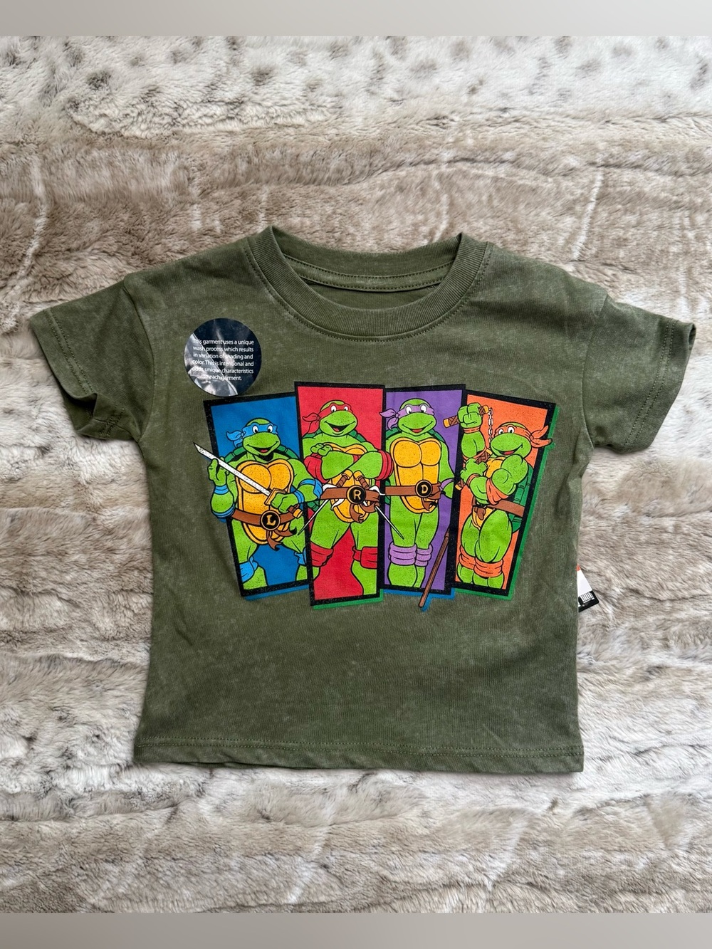 *NWT* Toddlers’ Teenage Mutant Ninja Turtles Graphic Tee, Size 12M